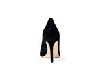 The Black Collection - 95mm Heel in Italian Suede