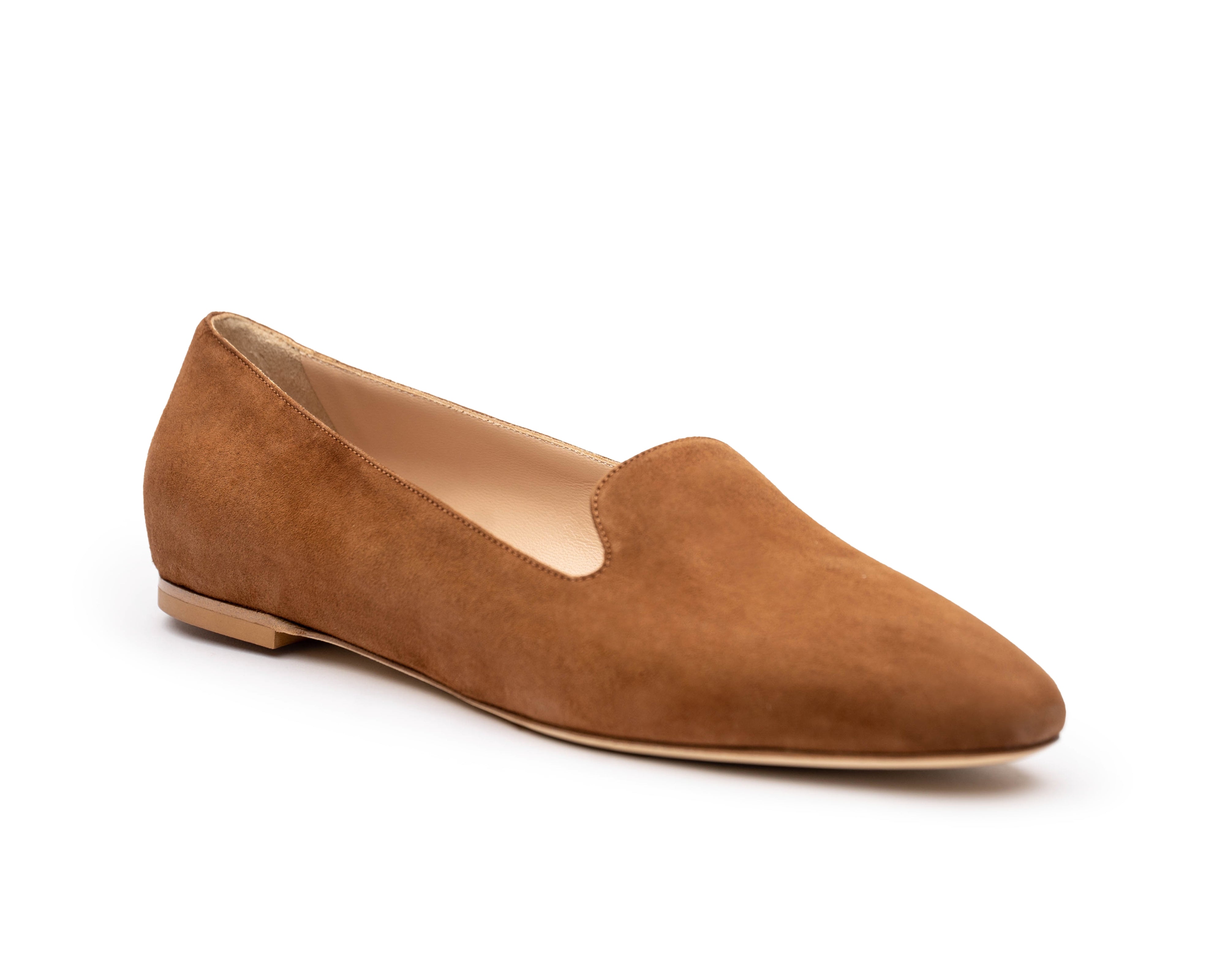 Tan Brown Loafers. Women's nude loafers. Comfortable loafers. Office Professional loafer flats.