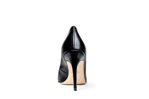 The Black Collection - 95mm Heel in Italian Nappa Leather