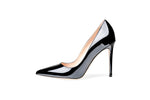 The Black Collection - 105mm Heel in Italian Patent Leather