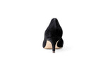 The Black Collection - 50mm Heel in Italian Suede