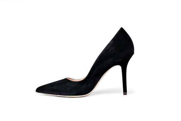 Kauss Black Suede · Charlotte Luxury High Heels Shoes · Ada de Angela Shoes
