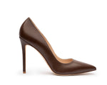 Women's nude pumps. Brown pumps. Cacao high heels. Comfortable heels. Business High Heels. Office Pumps. Comfortable office heels.