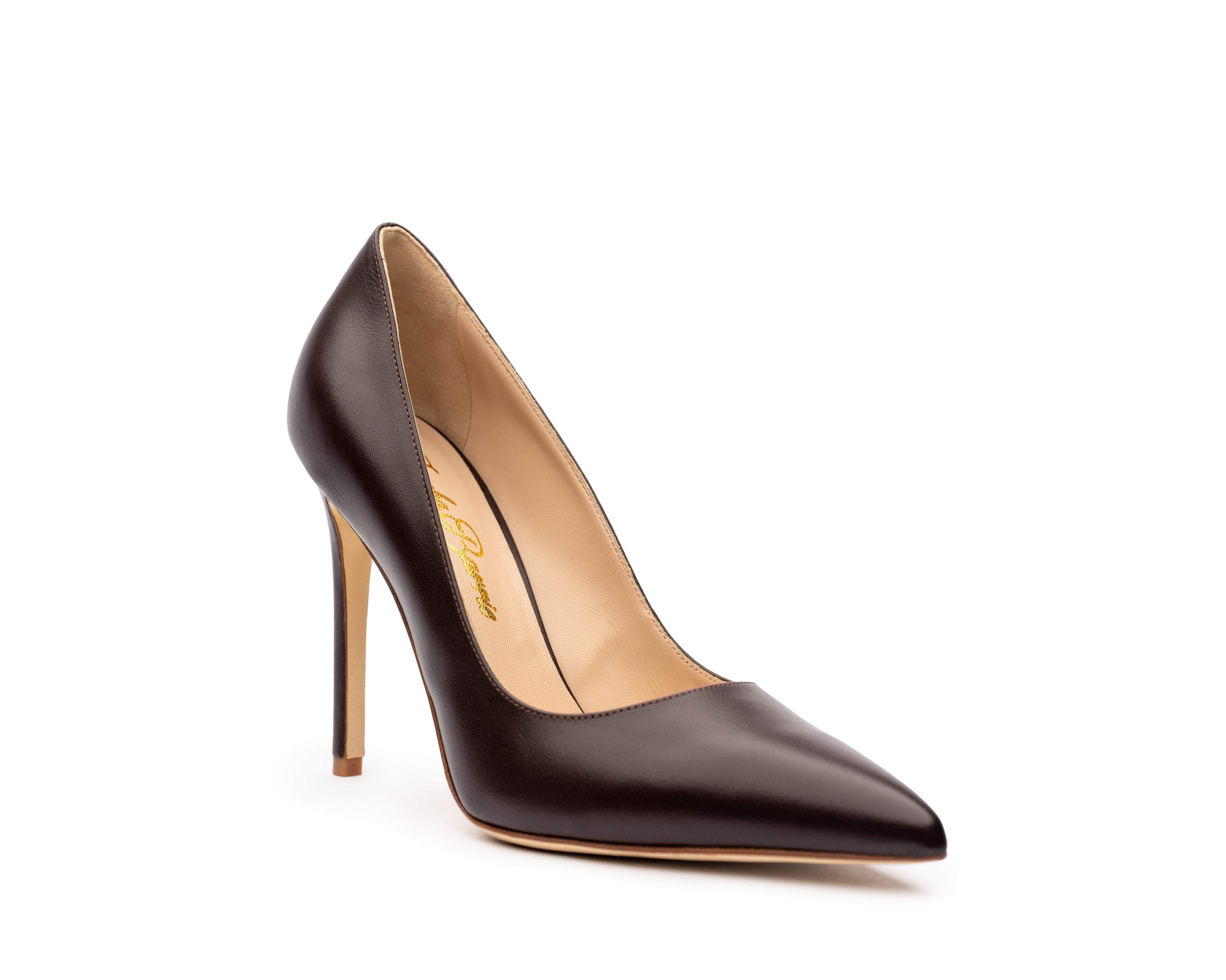 Women's nude pumps. Brown pumps. Cacao Truffle high heels. Comfortable heels. Business High Heels. Office Pumps. Comfortable office heels. Italian leather.