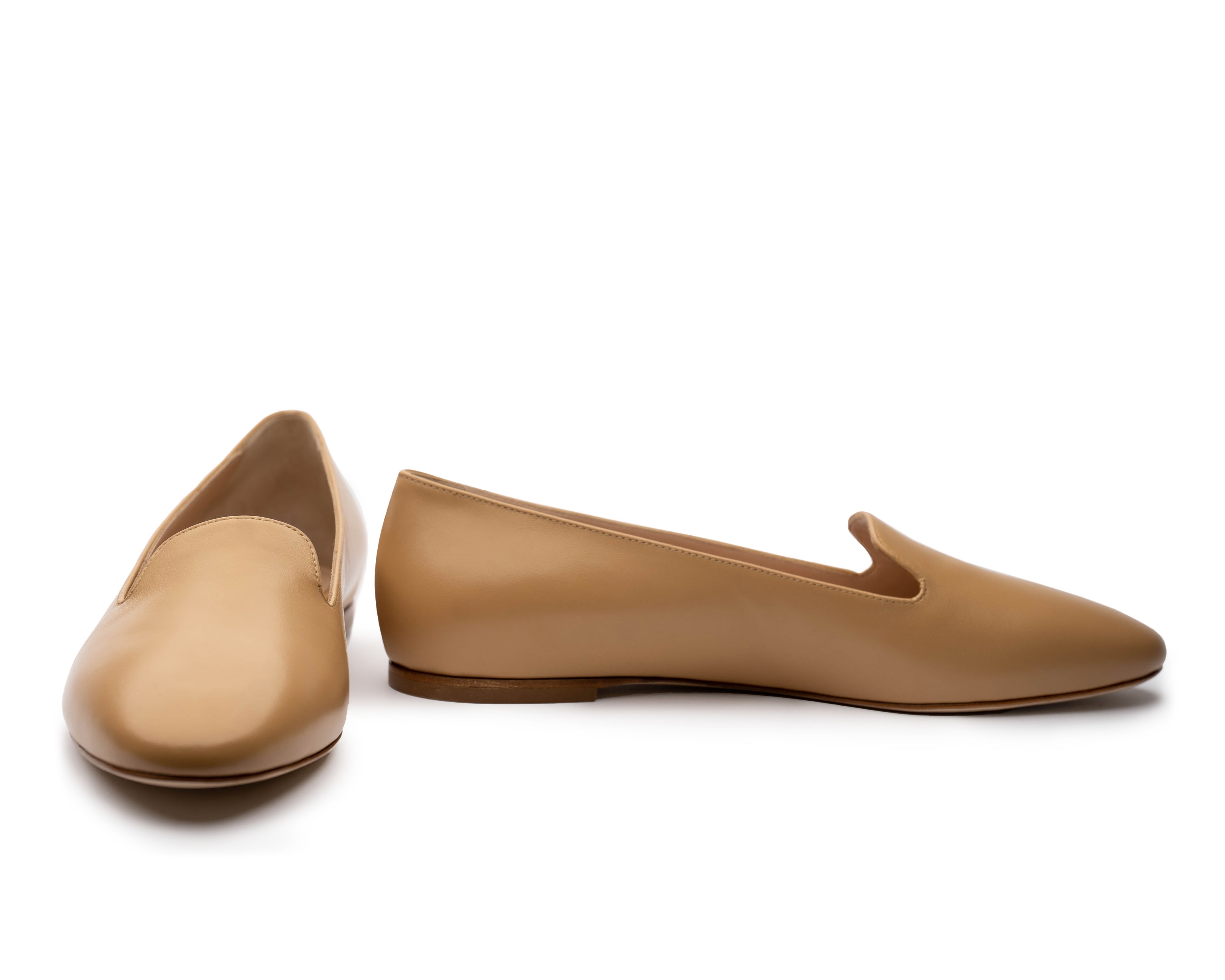 Dem hvis reference Silk Brown Nude Skin Tone Women's Loafer – Jeneba Barrie