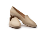 Nude loafers. White Truffle loafers. True to skin. Office Professional loafers. Women's Loafers